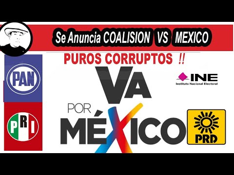 ATENTOSS!   PAN, PRI Y PRD, Hacen Oficial su Coalision, en contra de MEXICO.