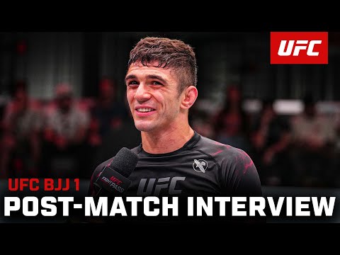 Mikey Musumeci Post-Match Interview | UFC BJJ 1