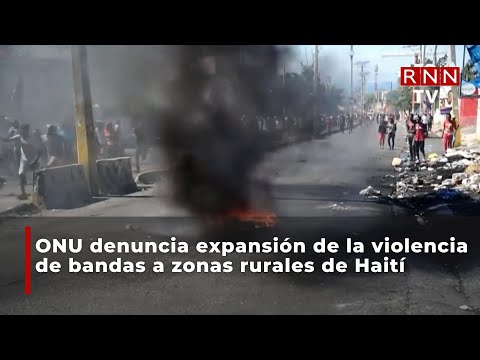 ONU denuncia expansión de la violencia de bandas a zonas rurales de Haití