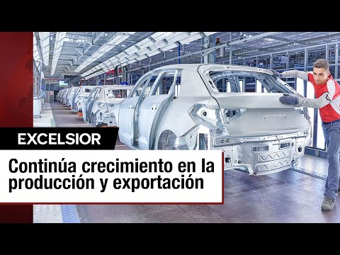 La producción automotriz en México crece y el desempleo en EU disminuye