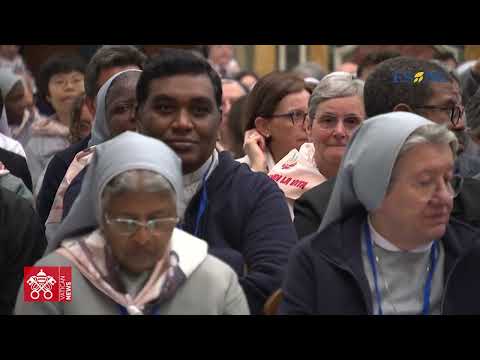 El Papa Francisco recibe a los Hijos de la Caridad y a los Hermanos de San Gabriel