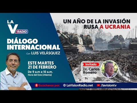 #EnVivo Bienvenidos a Diálogo Internacional con Luis Velasquez.