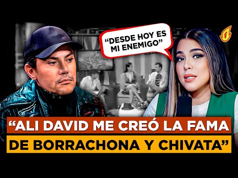 TAMARA MARTÍNEZ LE DECLARA LA GUERRA A ALI DAVID POR LLAMARLA BORRACHONA Y CHIVATA “ERES MI ENEMIGO”