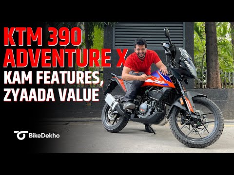 KTM 390 Adventure X First Look Review | Kam Daam Mey Wahi Performance