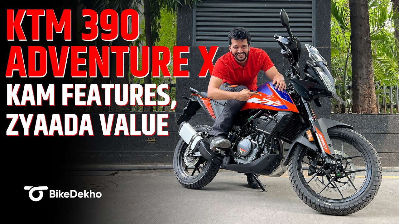 KTM 390 Adventure X First Look Review | Kam Daam Mey Wahi Performance