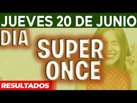 Resultado del sorteo Super Once Dia del Jueves 20 de Junio del 2024.