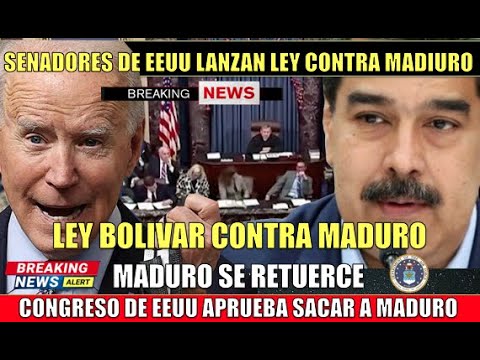Maduro se RETUERCE Senadores de EEUU solicitan acciones Hoy 16 Marzo 2021