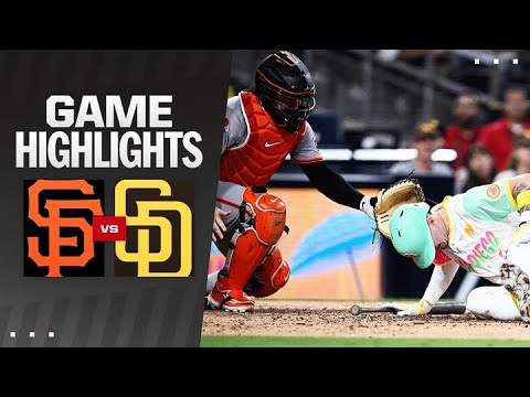 Giants vs. Padres Game Highlights (9/6/24) | MLB Highlights