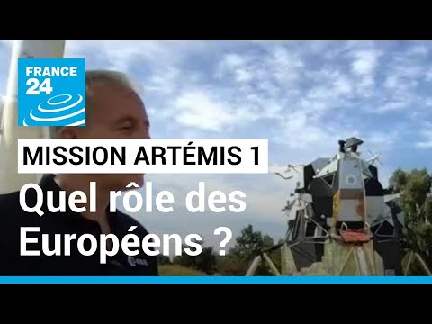 Mission Artémis 1 : quel rôle de l'Europe dans cette mission vers la Lune ? • FRANCE 24