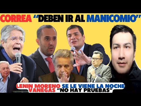 Rafael Correa encara a Holguin | Vanegas “No hay pruebas en J. Político para Lasso” | Lenin en Jaque