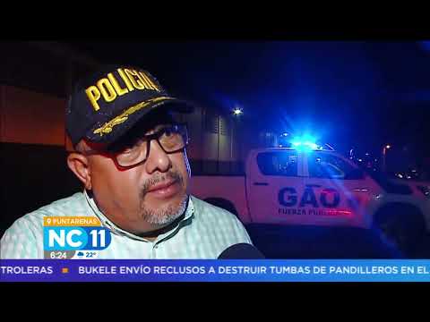 Respuesta directa del Gobierno frente a balacera en Puntarenas