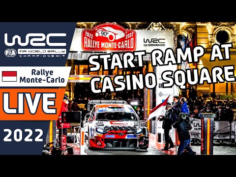 Rally Car🚙 Opening Ceremony LIVE: WRC Rallye Monte-Carlo 2022
