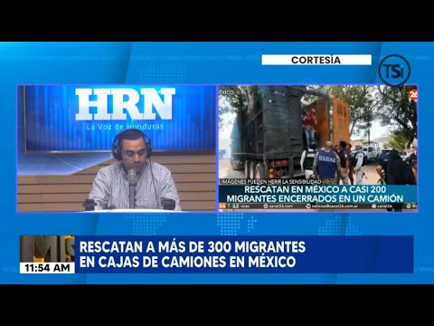 Cónsul en México confirma que 12 menores y 15 adultos hondureños iban en tráiler