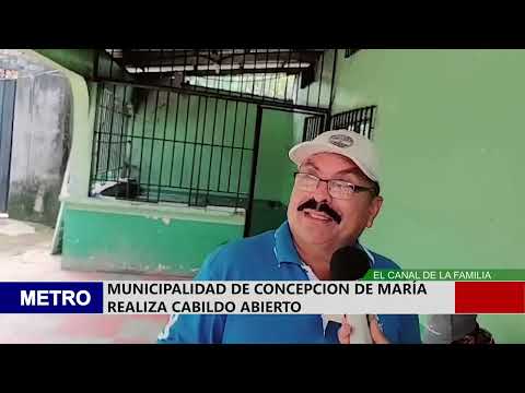 MUNICIPALIDAD DE CONCEPCION DE MARÍA REALIZA CABILDO ABIERTO