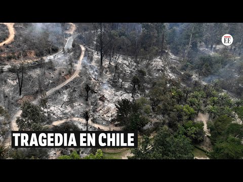 Incendios en Chile: más de un centenar de muertos y casas destruidas | El Espectador