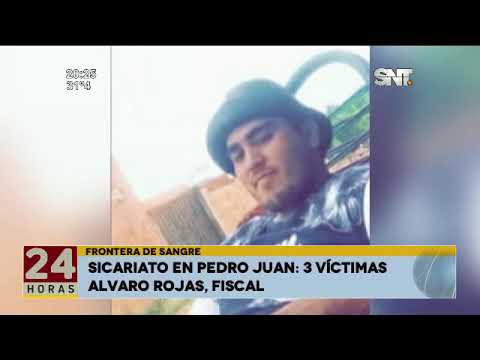 Sicariato en Pedro Juan Caballero: 3 víctimas