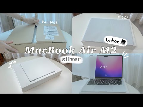 💻 UnboxM2MacBookAir-Silve