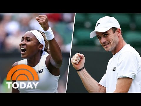 Americans shine as Wimbledon begins in London