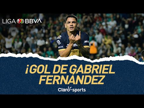 Gol de Gabriel Ferna?ndez | Leo?n 0-1 Pumas | Liga MX Apertura 2023 | Jornada 15