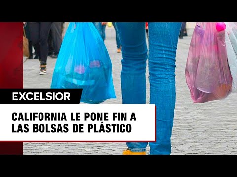 California ya no permitirá el uso de bolsas de plástico