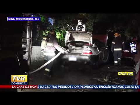 Taxi se incendia dejando pérdidas materiales y otras noticias de la capital