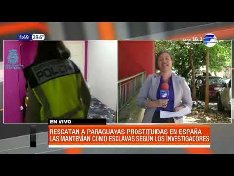 Rescatan a 13 paraguayas prostituidas en España