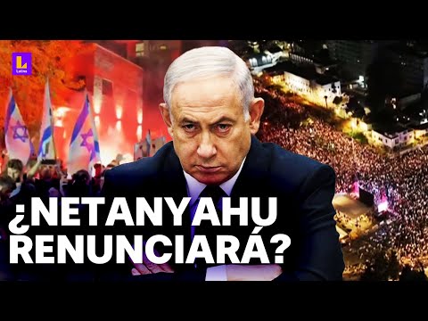 ¿Netanyahu renunciará? Miles de personas exigen renuncia del israelí y adelanto de elecciones