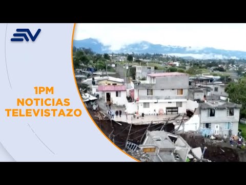 Lluvia de cuatro horas causó estragos en Ibarra y cantones aledaños | Televistazo | Ecuavisa