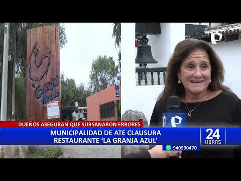 Histórico restaurante La Granja Azul es clausurado por Municipalidad de Ate con multa millonaria