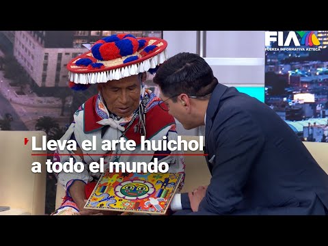 De Chicago a París, el arte huichol del maestro Santos Motoaopohua recorre el mundo | #Entrevista