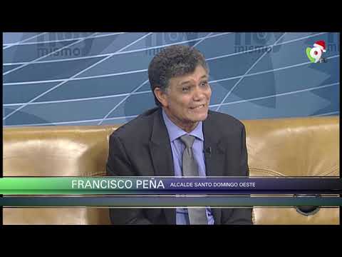 Francisco Peña alcalde Sto. Dgo. Oeste habla de su candidatura | Hoy Mismo