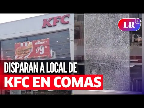 Sujetos en moto DISPARAN contra LOCAL DE KFC de COMAS | #LR