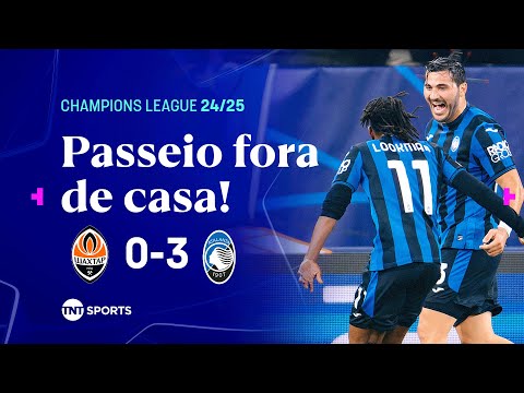 ATALANTA CONSEGUE SUA 1ª VITÓRIA E SEGUE INVICTA NA CHAMPIONS LEAGUE | SHAKHTAR 0 X 3 ATALANTA