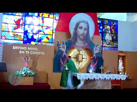 Santa Misa desde la Parroquia del Divino Niño,  12:30 p.m. Sábado 22  de junio 2024