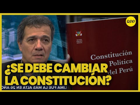 Alonso Segura, extitular del MEF: “Al amparo de esa constitución, hubo prosperidad en el país”.