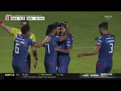 Gol de F. Monarrez | Mineros 0-1 Cimarrones| Jornada 14 - Apertura 2023 | Liga BBVA Expansión MX