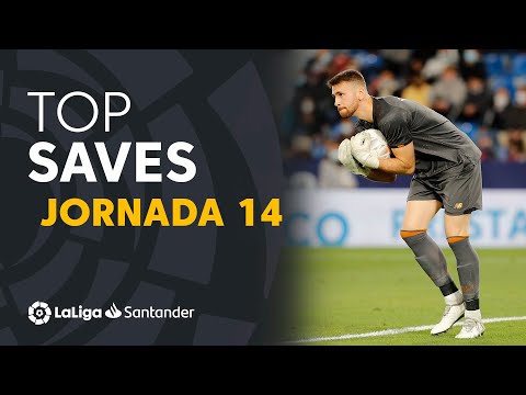 TOP Paradas Jornada 14 LaLiga Santander 2021/2022