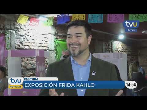 Con foto exposición Concepción rinde homenaje a Frida Kahlo