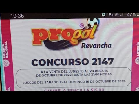 Resultados Progol 2147