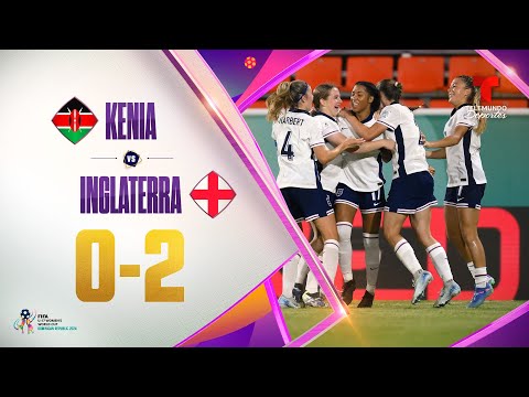 Highlights & Goals: Kenia vs. Inglaterra 0-2 | Copa Mundial Femenina Sub-17 | Telemundo Deportes