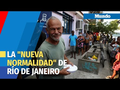 La nueva normalidad se impone en las favelas de Río de Janeiro