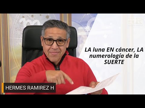 NUMEROLOGÍA de la SUERTE I El MENSAJE de tu SIGNO ASTROLÓGICO I LUNA en CÁNCER.