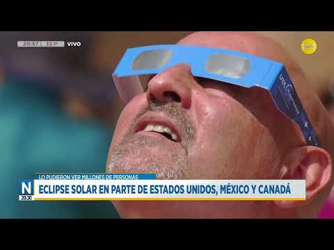 Eclipse solar en parte de Estados Unidos, México y Canadá ?N20:30?08-04-24