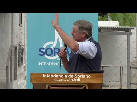 Ceremonia de inauguración en Villa Soriano