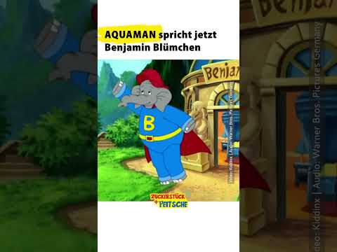 Neue Stimme für Benjamin Blümchen: Aquaman! 🤯