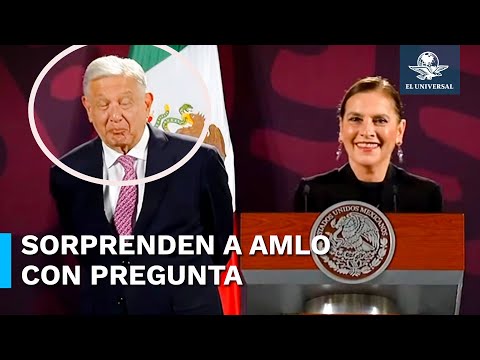 Así respondió AMLO al ser cuestionado sobre si es feliz con Beatriz Gutiérrez Müller