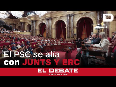 El PSC se alía con Junts y ERC para cambiar el reglamento y permitir el voto de Puigdemont