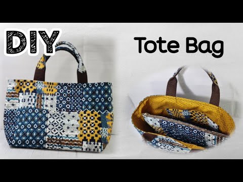 DIY-|-How-to-make-tote-bag-|-ว DIY-|-How-to-make-tote-bag-|-ว