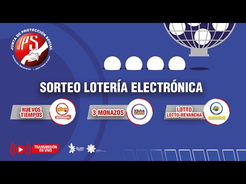 Sorteo Lot Elect Nuevos Tiempos Rev 19040, 3Monazos 1466, Lotto y Lotto Revancha 2197.  05/01/22 JPS