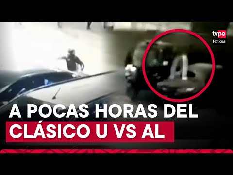 Ate Vitarte: Vándalos destrozan vehículos estacionados cerca al Monumental a pocas horas del Clásico